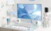 Pixio PX278 WAVE Pastel Blue Gaming Monitor 27 Inch 180Hz WQHD Pastel Blue 2 Year Warranty Cute