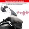 For Harley Street Glide FLHX/I models 2024 2025 -later Motorcycle Accessories 1PCS Windscreens Windshield 14 inch ABS Plastic
