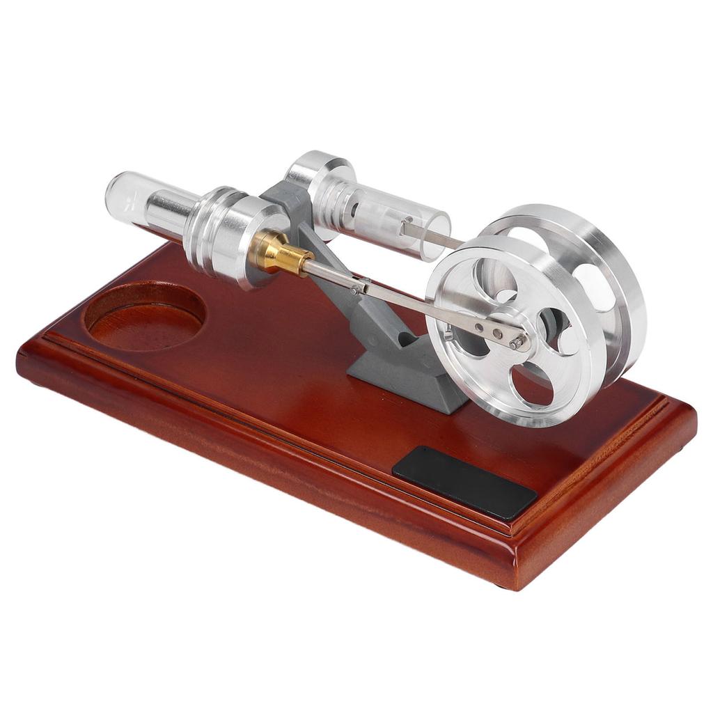 Stirling Engine Model Aluminium Alloy Physical Engine Motor Model Kids Educational Toy for Classroom