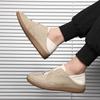 Classic retro simple wind and moral training shoes lightweight low-top two-layer casual shoes leather board shoes