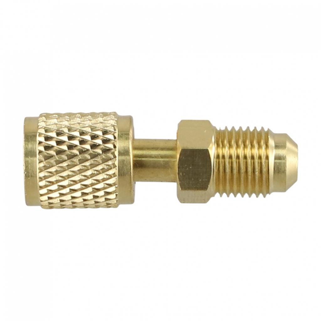 1x Adapter Male 5/16 X F1/4 SAE For Air Conditioning Systems R32 R410a Fittings