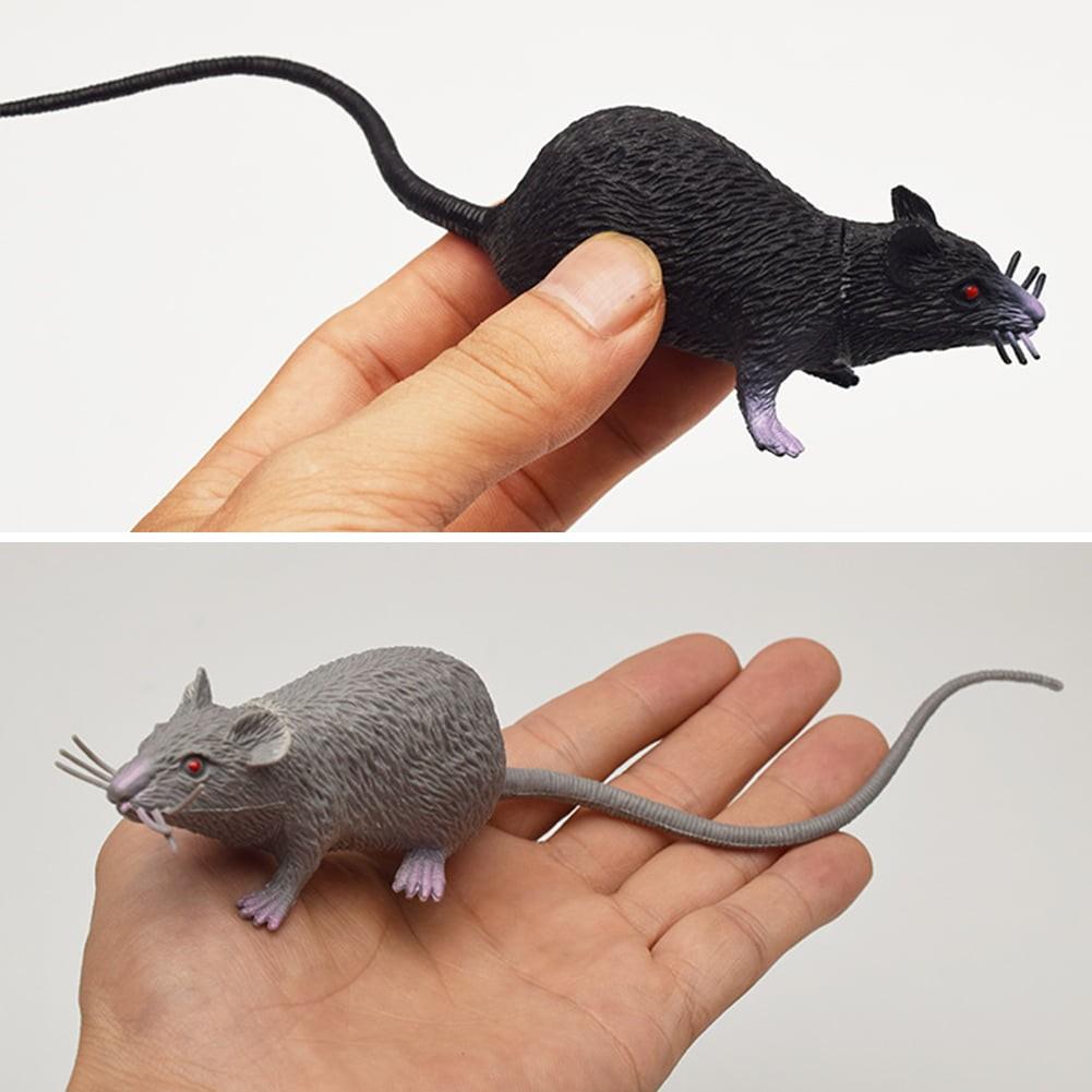 Fake Small Rat Model Prop Scary Trick Prank Toy Jokes Novelty Funny Toys Party Funny Little Toys Realistic Animals Model