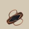 Leder Geflochtene Tragetasche Leder Einfach und Vielseitig Mutter-Kind-Tasche Pendeln Ein Schulter Crossbody Handtasche