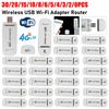 30/1PCS 4G Dongle WiFi Network Card Adapters Portable Wifi Router Wireless USB Wi-fi Adapter 150Mbps High Speed Modem For Laptop
