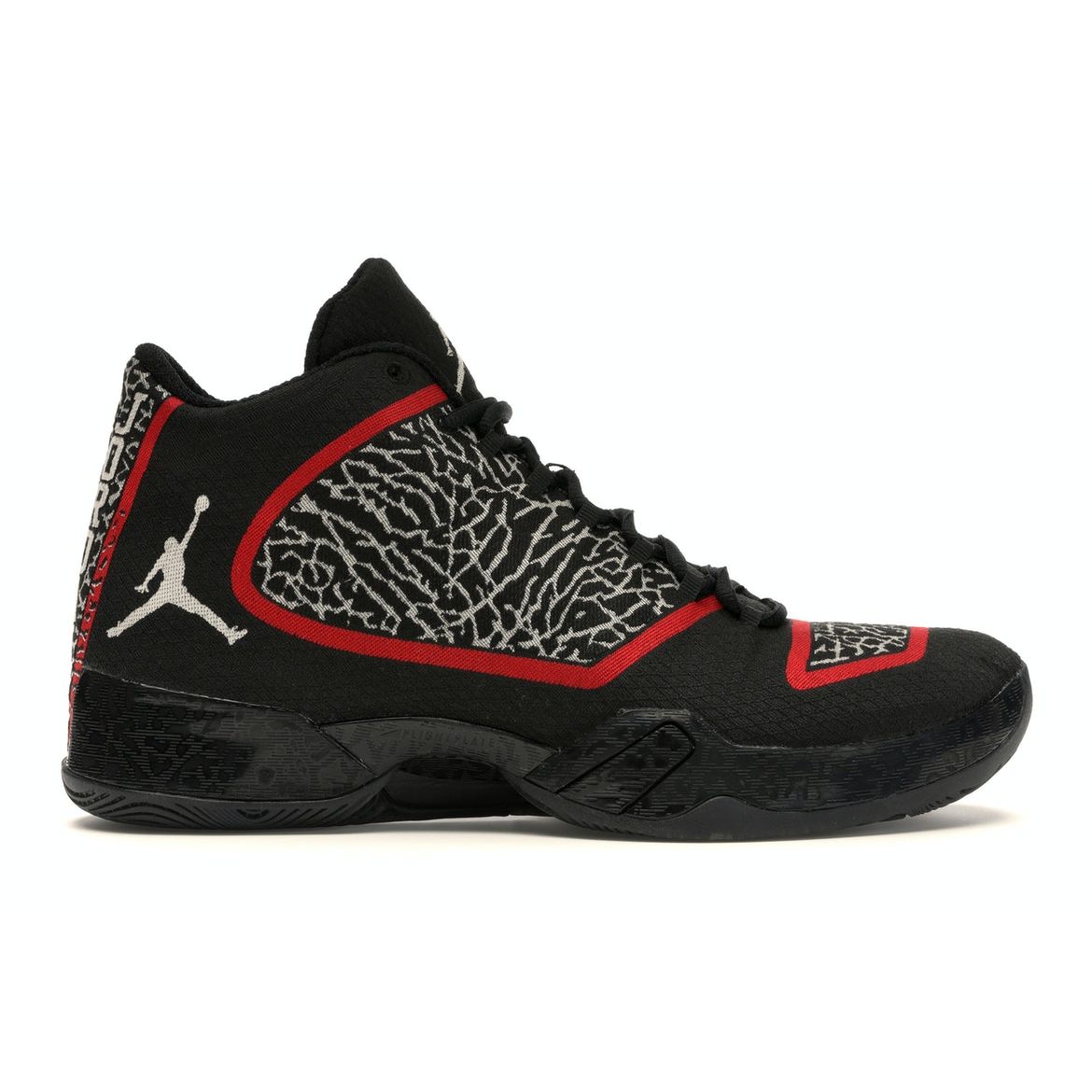 

Мужские кроссовки Air Jordan 29 Black Gym Red белые 695515-023