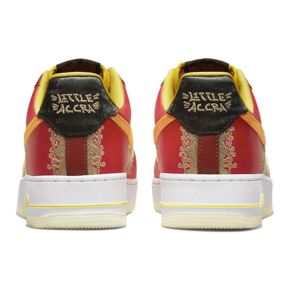 Nike Air Force 1 07 LV8 Little Accra Men Sneakers Red Habanero-Red Coconut-Milk DV4463-600