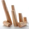 4Pcs Solid Wood Sofa Feet Inclined  Bed Cabinet Table Furniture Wooden Chair Replacement Sloping