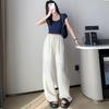 Hot Sale New Lyocell Tencel Cotton and Linen Wide Leg Pants High Waist Loose Breathable Casual Straight Skinny Floor Mopping Pants