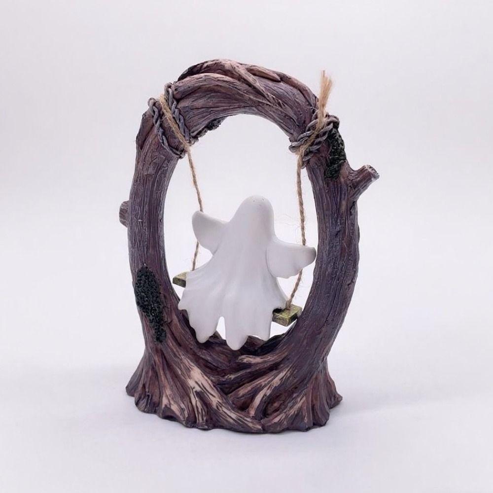 Model Halloween Swing Ghost Ornament Ghost Halloween Decoration  Children Girls Boys