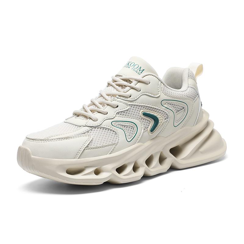 Neue 2025 Sommer Herrenschuhe Atmungsaktive Laufschuhe Leichte Schnürschuhe Rutschfeste Sport Tennisschuhe Modische Blade Sneakers