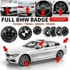 7pcs 45mm 68mm 74mm 82mm Car Front Hood Emblem rear boot badge Steering wheel Logo for BMW F10 F20 F30 F15 G03 G20 E53 E64 E84