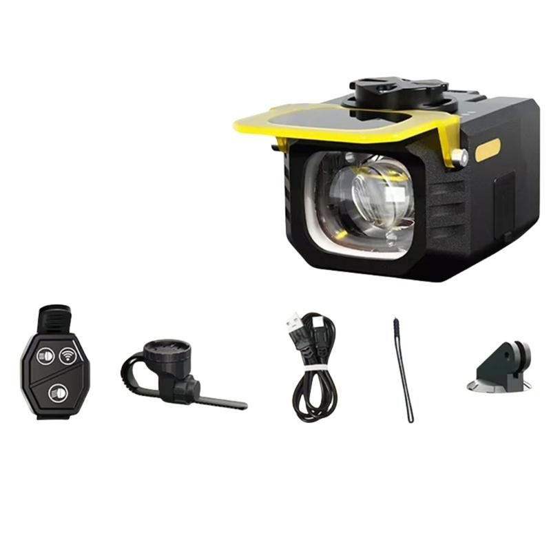 

Durability Waterproofed Bike Light Charging Safety Light Commuters Bike Light for Mountain Bikes Night Cycling Safe 1