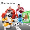 RC Fotbalový Robot Chytrá Fotbalová Bitva Dálkově Ovládaní Roboti S Hudbou Rodič-Dítě Elektrické Vzdělávací Hračky Pro Děti Dárky