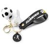 Football Theme Keychain Football Keychain