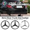 Ster Kofferbak Embleem 3 Pinnen Achterklep Badge Logo voor Mercedes Benz Origineel A C E GLC Klasse W166 W176 W205 W204 W213 W218 W223 W177
