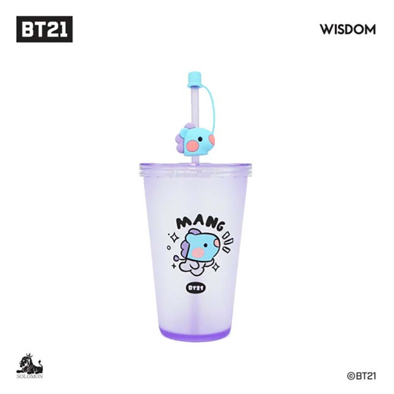 

BT21 Minini фигурка стакан для льда соломенная чашка холодная чашка официальная аутентичная MANG