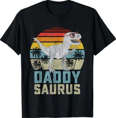 Daddysaurus T Rex Dinosaur Daddy Saurus Family Matching T-Shirt