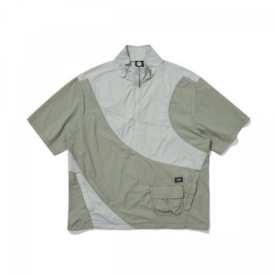 BBC EARTH Stitch Short Sleeve Anorak  Khaki 