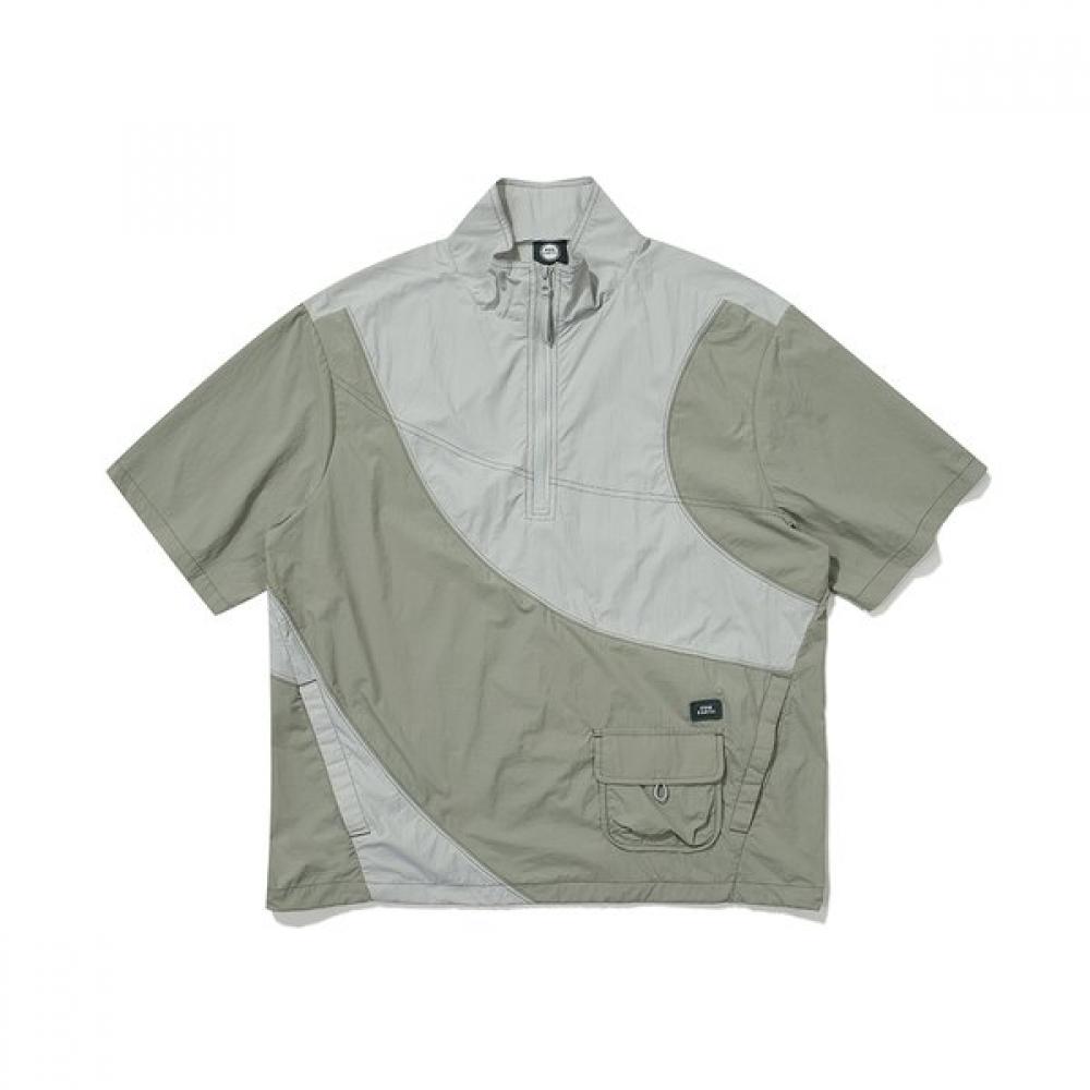 BBC EARTH Анорак с коротким рукавом Stitch Хаки 085