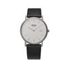 BOCCIA TITANIUM Orologio da Uomo Tutto Titanio, Ipoallergenico, Argento/Nero, 3637-01 [Prodotto Giapponese Ufficiale]