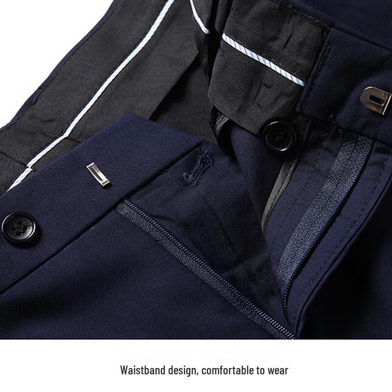 ROMON Men's Slim-Fit Business Suit Set