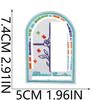 Retro Geometric Cartoon Shape Embroidery Cloth Sticker Denim Jacket Shoes And Hats Ironing Patch Diy Handmade Decorative Embroidery