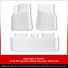 LUCKEASY For Tesla Model 3 Model Y TPE Waterproof Wear-resistant Foot Pad Car Modification Accessories Front And Rear Trunk Mat