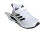 adidas Fortarun EL K Abrasion Resistant Abrasion Resistant Low Top Kids' Running Shoes White Black Kids' FW2578