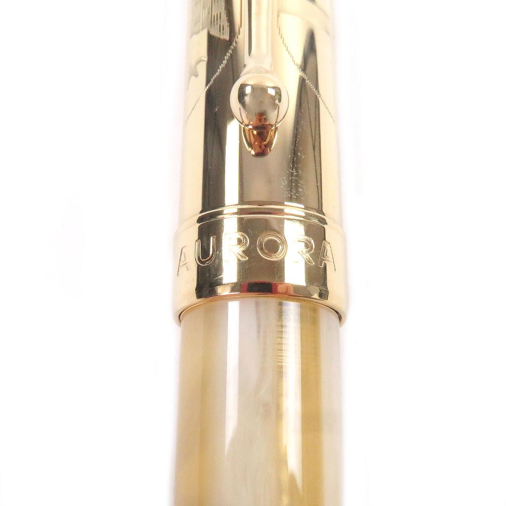 Excellent AURORA  fountain pen Pope Limited Edition 2004, 1919 pieces gold Used