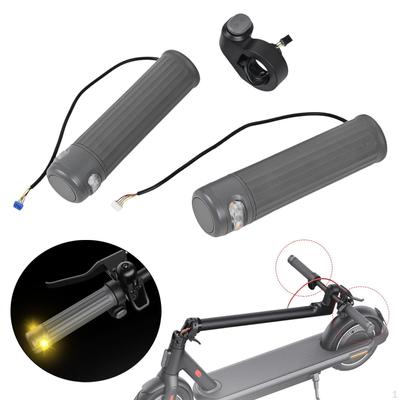 Manillar de Repuesto para Extremo de Barra de Luces de Giro Empuñadura Lámpara Accesorio Luces de Manillar Izquierdo Derecho