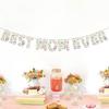Mother’s Day Decoration Flag - Vibranted Color Bunting Supplies for Creating Celebration for Moms