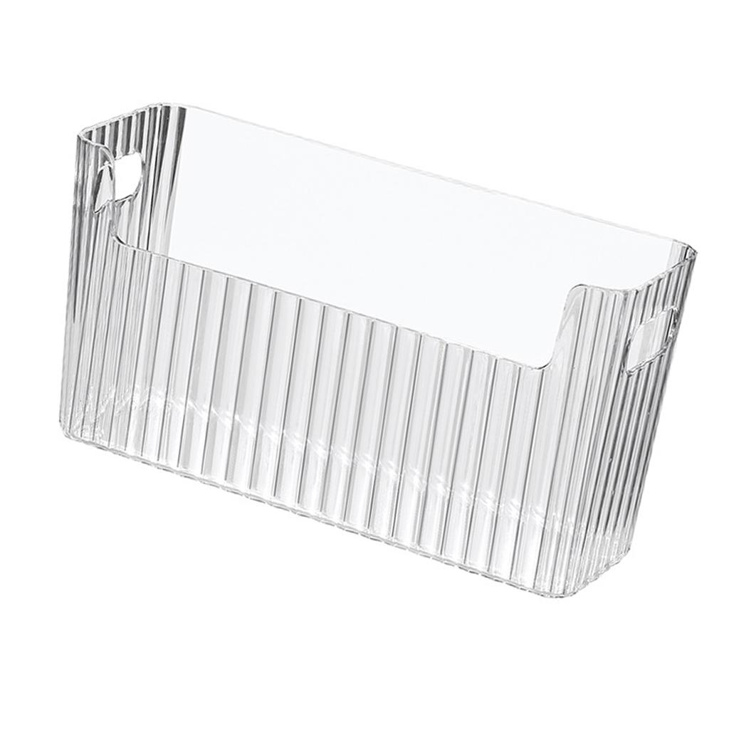 Transparente Aufbewahrungsbehälter Box Große Kapazität Abgerundete Kanten Multifunktional Klare Organizer-Behälter für Kühlschrank Badezimmer