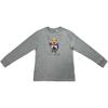 Polo Polo Bear T-Shirt With Skiing Bear Print Long Sleeve Crew Neck Standard Fit Kids Tops 323920924-006