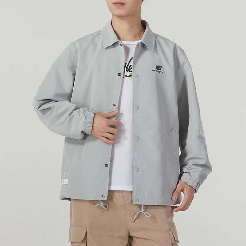 New Balance Lifestyle Coat Asia Sizing 'Grey' Unisex 5AD38111-GR