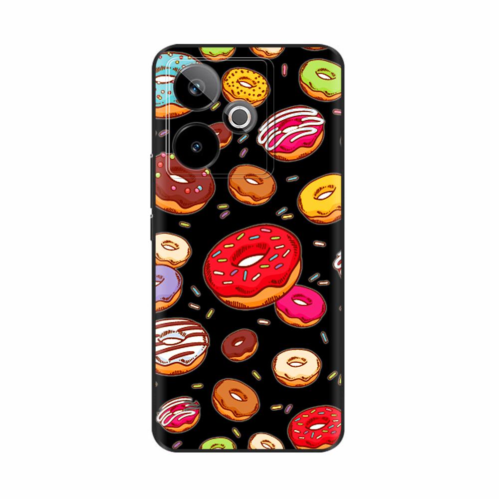 For Realme GT 7 Case Silicone Soft TPU Phone Back Cover For Realme GT 7T Case Cute Cartoon Cases For Oppo Realme GT7 Fundas Bags
