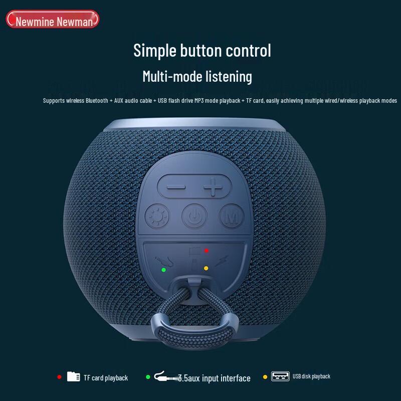 Newmine BT85 Home Outdoor Wireless Bluetooth Speaker