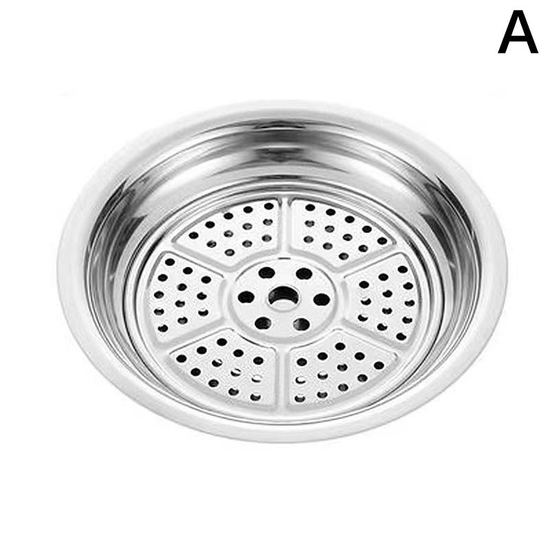 

Stainless Steel Double Layered Dumpling Plate With Vinegar Dish Multifunctional Dumpling Fruit French Fries Tray Can Drain Water