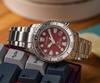 Citizen Promaster Marine 37mm Red Dial Lady's Watch EO2027-50Z