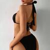 Yiguo clothing 1011 European and American new split swimsuit female sexy bikini bikini