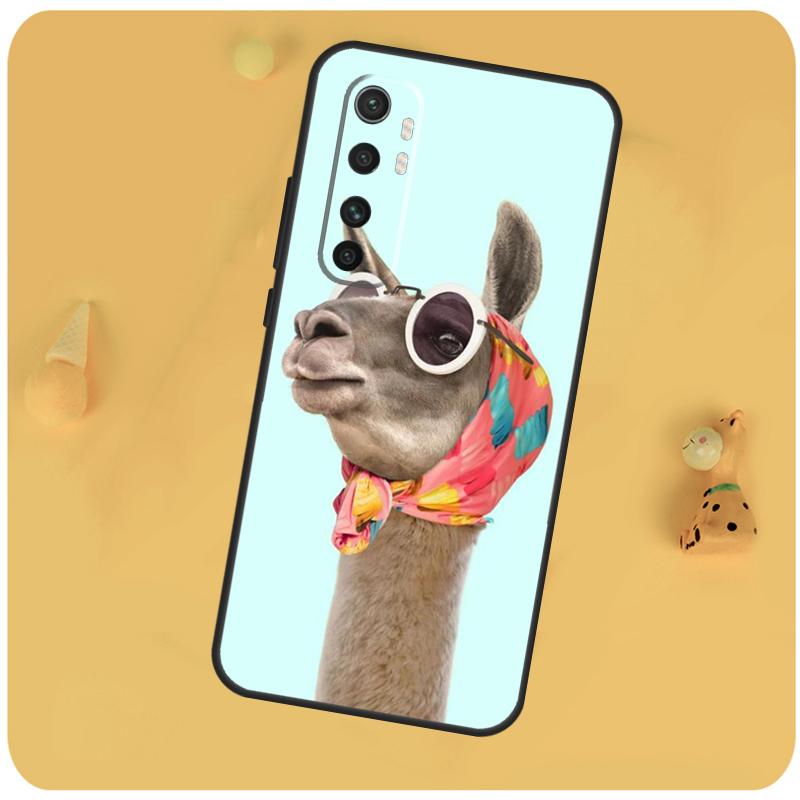 Lama Llama Alpaka Hülle für Xiaomi 14 13 15 Ultra 11T 12T 13T 14T Pro POCO X7 X6 Pro X3 X5 F5 F6 M6 Pro Hülle