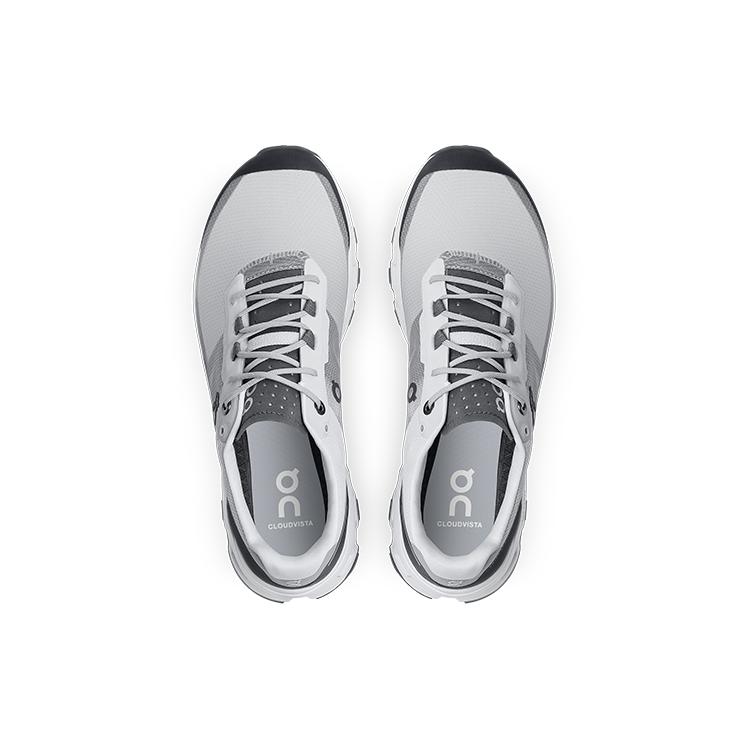 On Running Cloudvista Glacier Grey Black Women's 64.99058