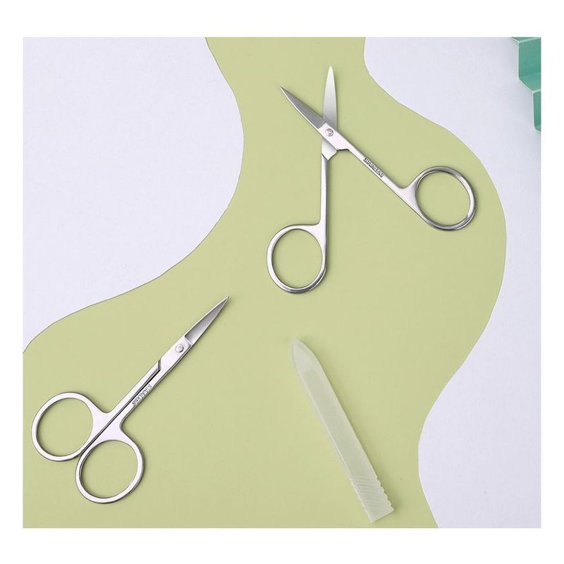 Violeta - Stainless Steel Makeup Scissors with Cover