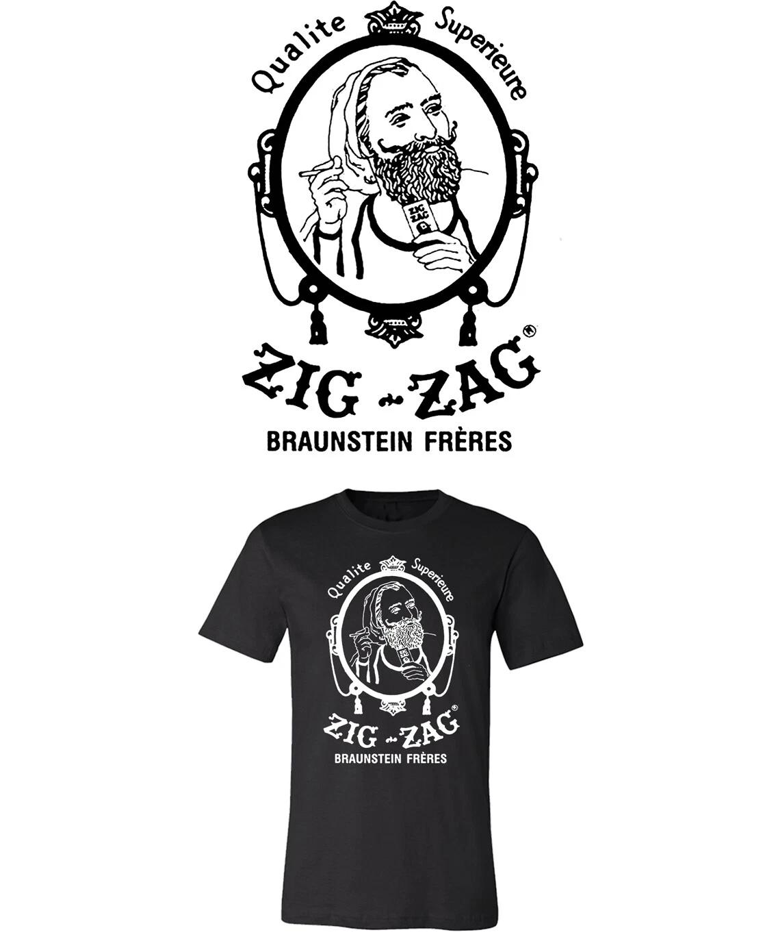 Zig Zag rolling papers T-shirt S - 6XL!!! Fast Ship! XL