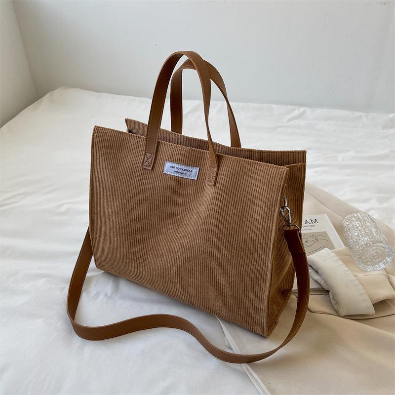 Versatile Crossbody Bag for Women Office Commuter Bag High Capacity Shoulder Bag Retro Shopper Shopping Bag New