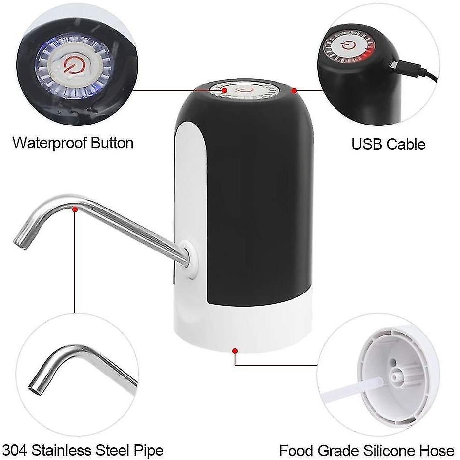 Electric Water Bottle Pump, Usb Charging Water Dispenser