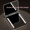Pocket Mirror 1X/2X Magnification LED Compact Travel Makeup Mirror with Light 2-Sided Folding Handheld Small Lighted Mirror