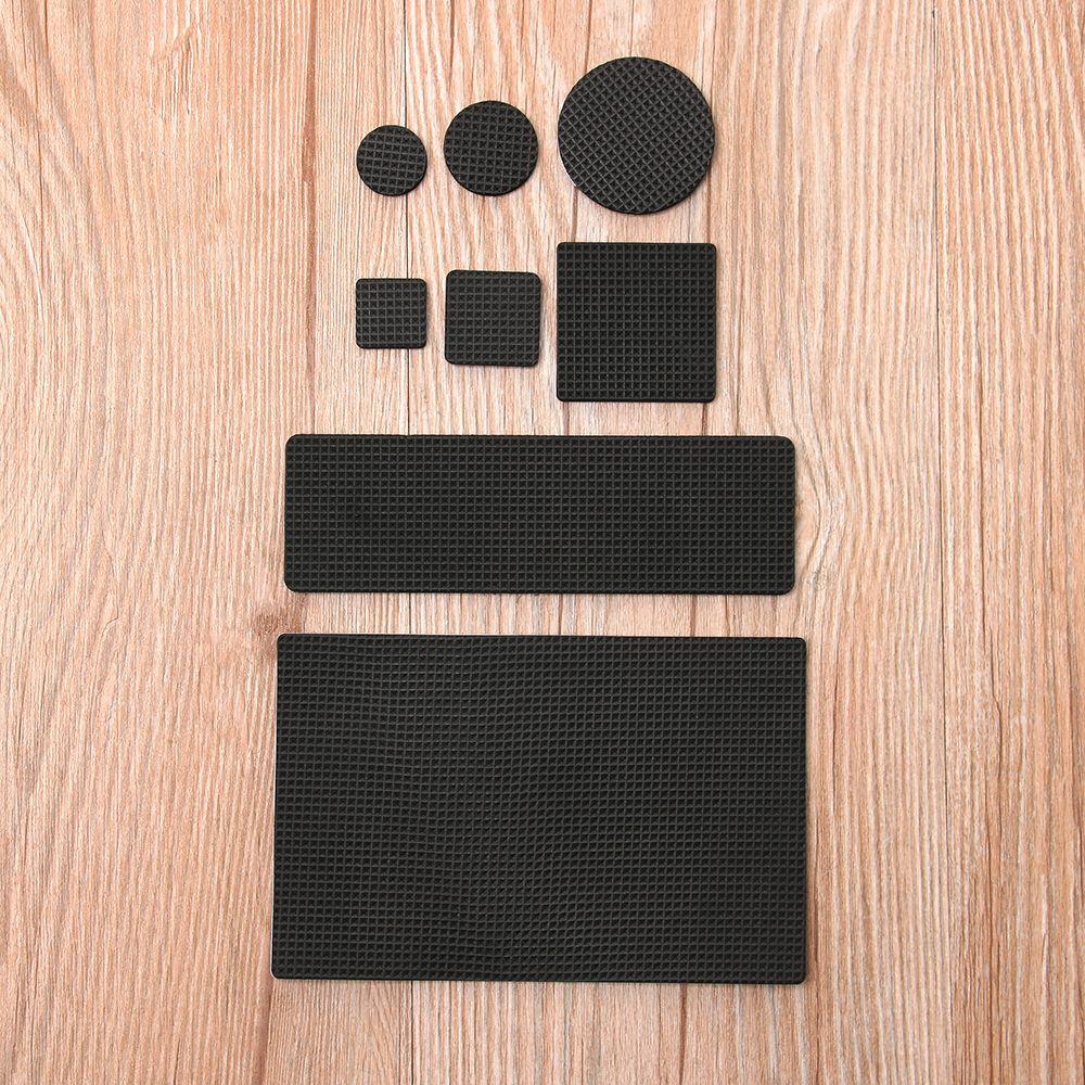 1/2/6/15/24PCS Thickening Chair Fittings Bumper Self-adhesive Floor Protector Furniture Leg Pads Anti Noisy Anti-slip Mat