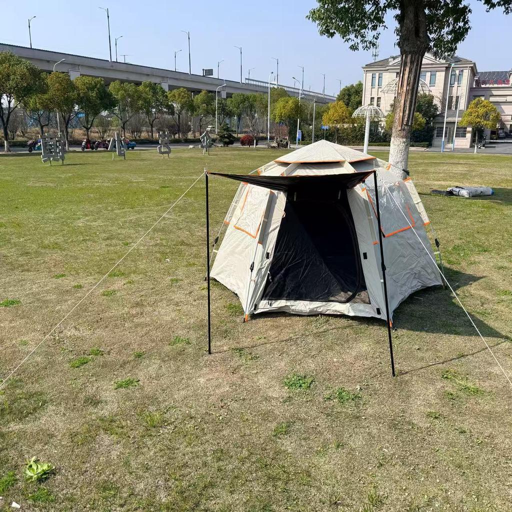 Clearance: Quick-Open Rainproof Camping Tent - Portable, Foldable, and Thickened for Overnight Use