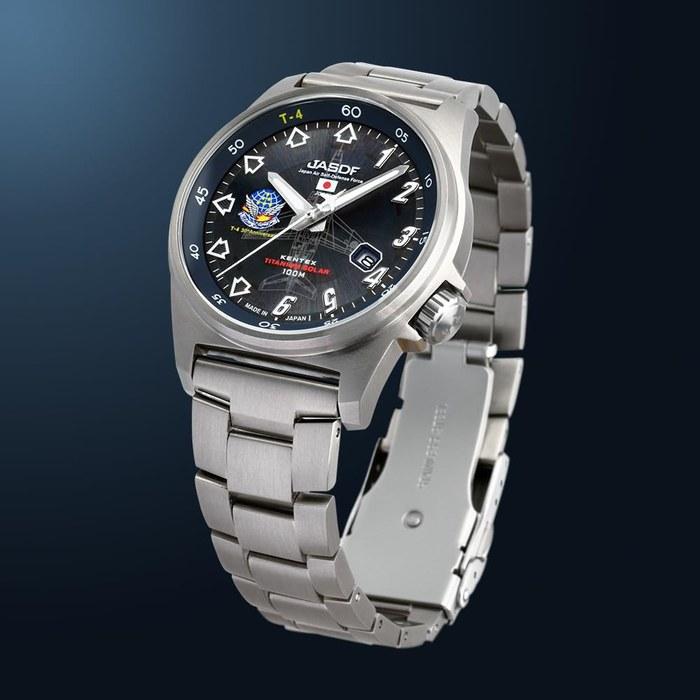 [Kentex] Blue Impulse Titanium Solar T-4 30th Anniversary Model [S815M-07] (Limited to 300)
