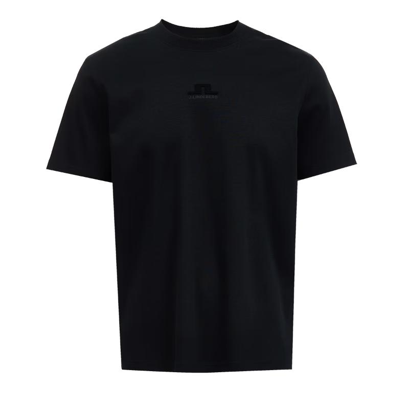 J.LINDEBERG Men's Cooling 3D Logo Casual Short-Sleeve T-Shirt